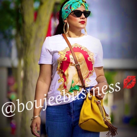 ZARA Front Print T-Shirt - Picture 3 of 7